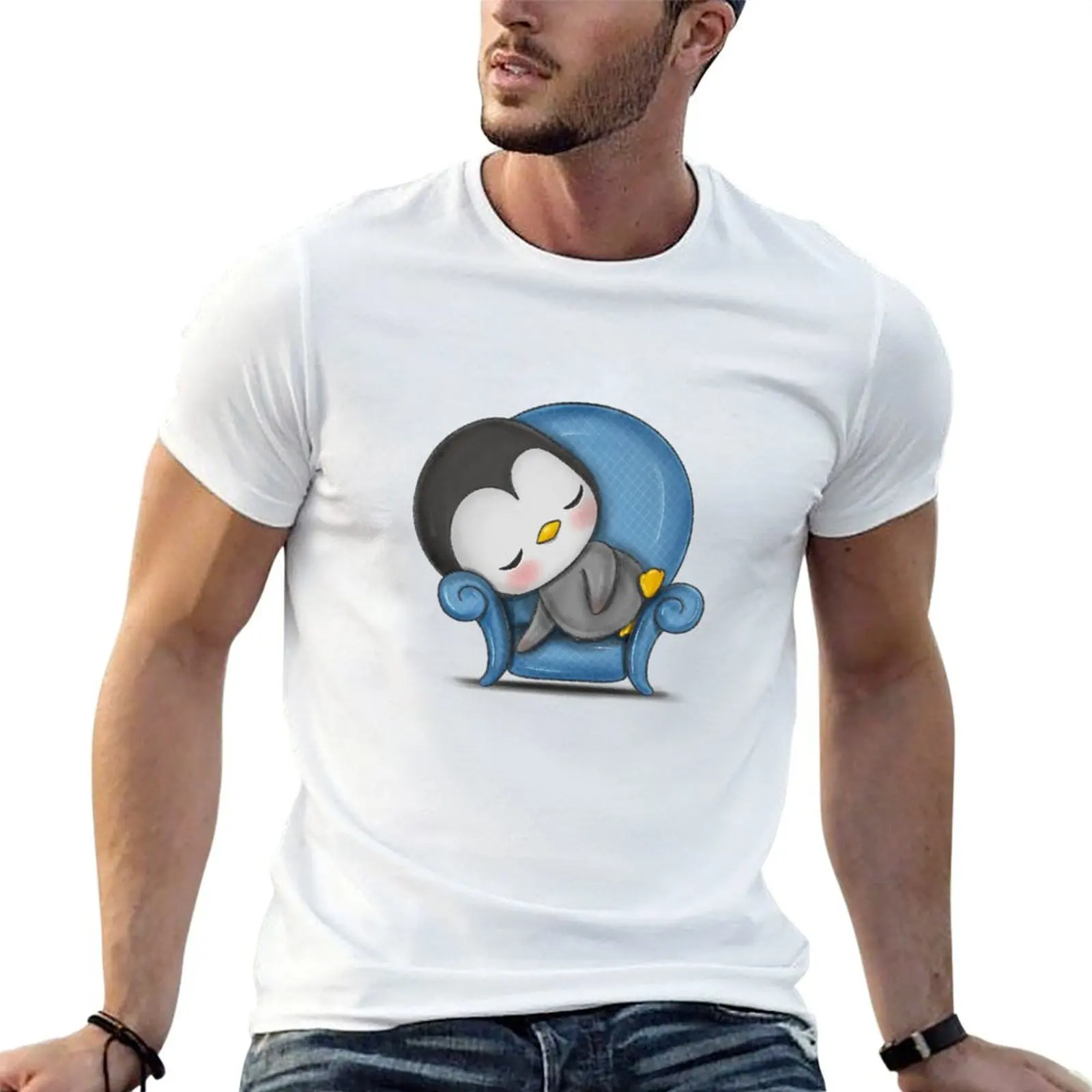 Sleeping Penguin Pauly the Penguin T-Shirt men t shirt cotton 100% anime tshirt T-Shirt
Sleeping Penguin Pauly the Penguin T-Shirt men t shirt cotton 100% anime tshirt T-Shirt