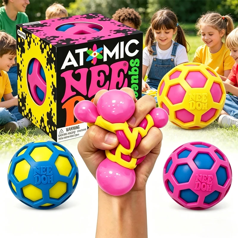 New Schylling Needoh/ Atomic Stress;' Relief Ball Squishies Toy .Blind Box Adult Party Gift Tool Stress Relief/; Toy Fidget Toys
New Schylling Needoh/ Atomic Stress;' Relief Ball Squishies Toy .Blind Box Adult Party Gift Tool Stress Relief/; Toy Fidget Toys