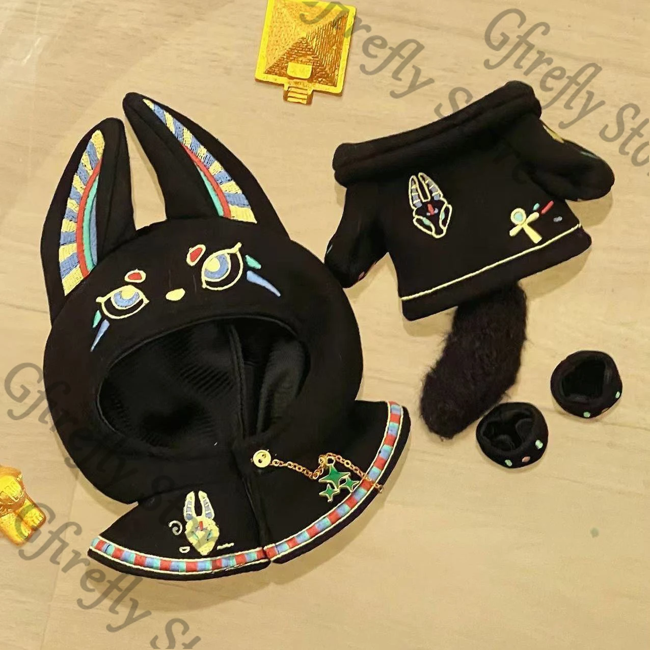 10cm Puppet Clothes Ancient Egypt Exotic Apparel Cosplay Outfit Ornaments Coat Cotton Maumet Kawaii Dressed 
10cm Puppet Clothes Ancient Egypt Exotic Apparel Cosplay Outfit Ornaments Coat Cotton Maumet Kawaii Dressed