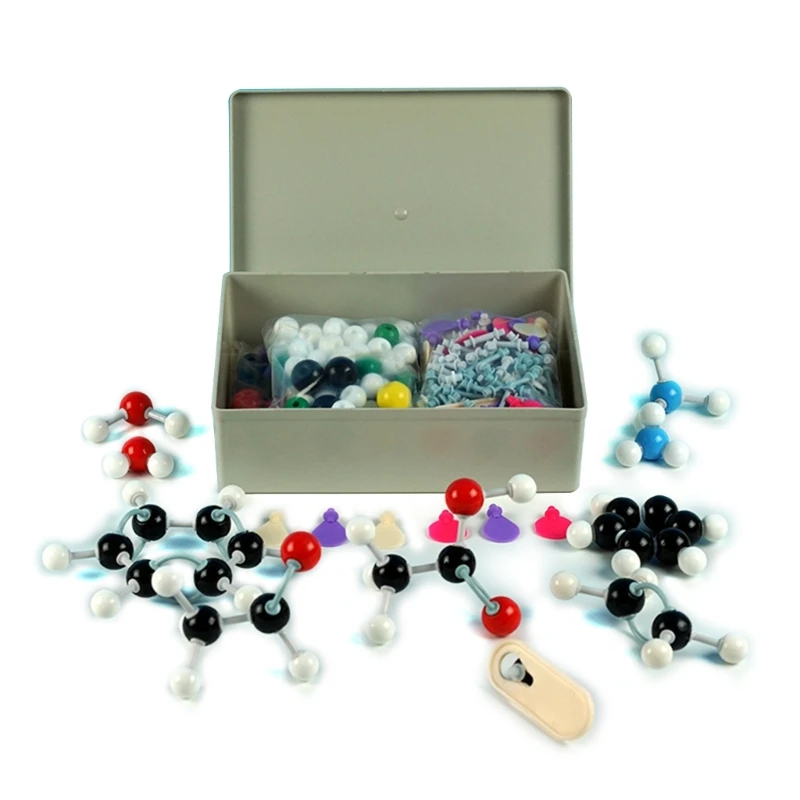 307 Pieces Chemistry Molecular Model Kit Student and Teacher Set for Organic and Inorganic Chemistry Learning
307 Pieces Chemistry Molecular Model Kit Student and Teacher Set for Organic and Inorganic Chemistry Learning