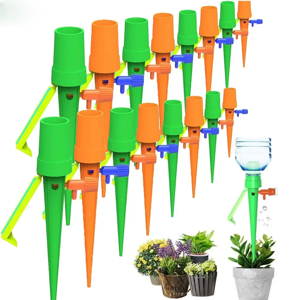 6PCS Auto Watering Flowers Irrigation Watering System Dripper Spike Garden Household Plant Indoor Household Waterer Bottle Drip
6PCS Auto Watering Flowers Irrigation Watering System Dripper Spike Garden Household Plant Indoor Household Waterer Bottle Drip