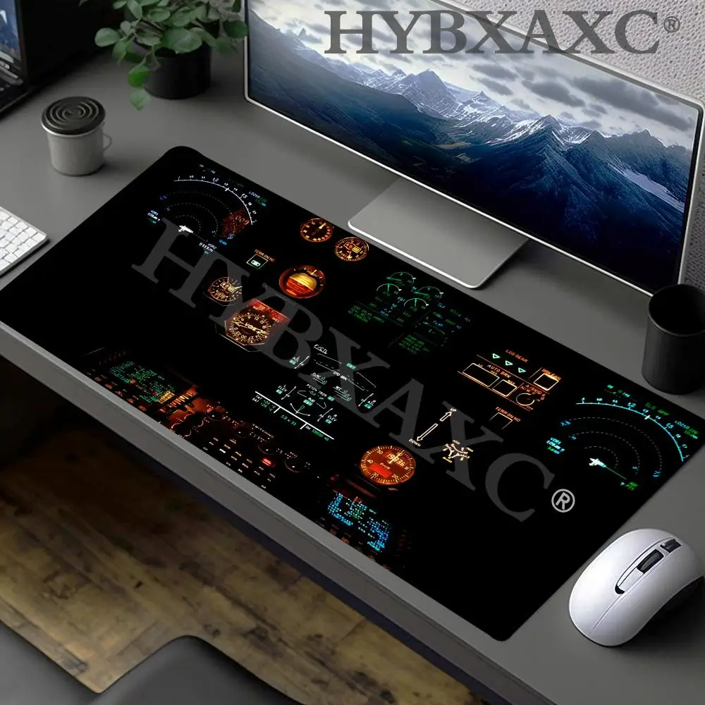 HYBXAXC Desk Mat Non Slip Rubber Mouse Pad, Airplane Cockpit Instrument Panel Aesthetic Design for Gaming Office Workstation
HYBXAXC Desk Mat Non Slip Rubber Mouse Pad, Airplane Cockpit Instrument Panel Aesthetic Design for Gaming Office Workstation