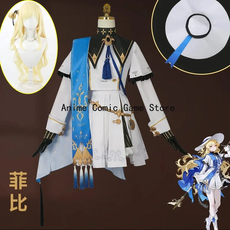 IN STOCK S-2XL Phoebe Cosplay Costumes Wig Wuthering Waves Play Role Uniform Anime Game Halloween Party for Women
IN STOCK S-2XL Phoebe Cosplay Costumes Wig Wuthering Waves Play Role Uniform Anime Game Halloween Party for Women