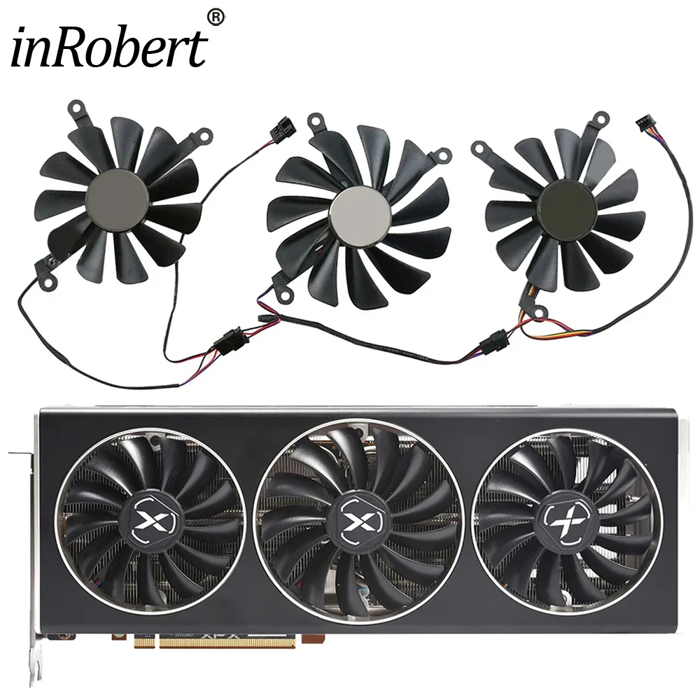 Вентилятор видеокарты RX6700XT CF1010U12S для XFX SPEEDSTER SWFT 309 AMD Radeon RX 6700XT OC, охлаждающий графический вентилятор
Вентилятор видеокарты RX6700XT CF1010U12S для XFX SPEEDSTER SWFT 309 AMD Radeon RX 6700XT OC, охлаждающий графический вентилятор