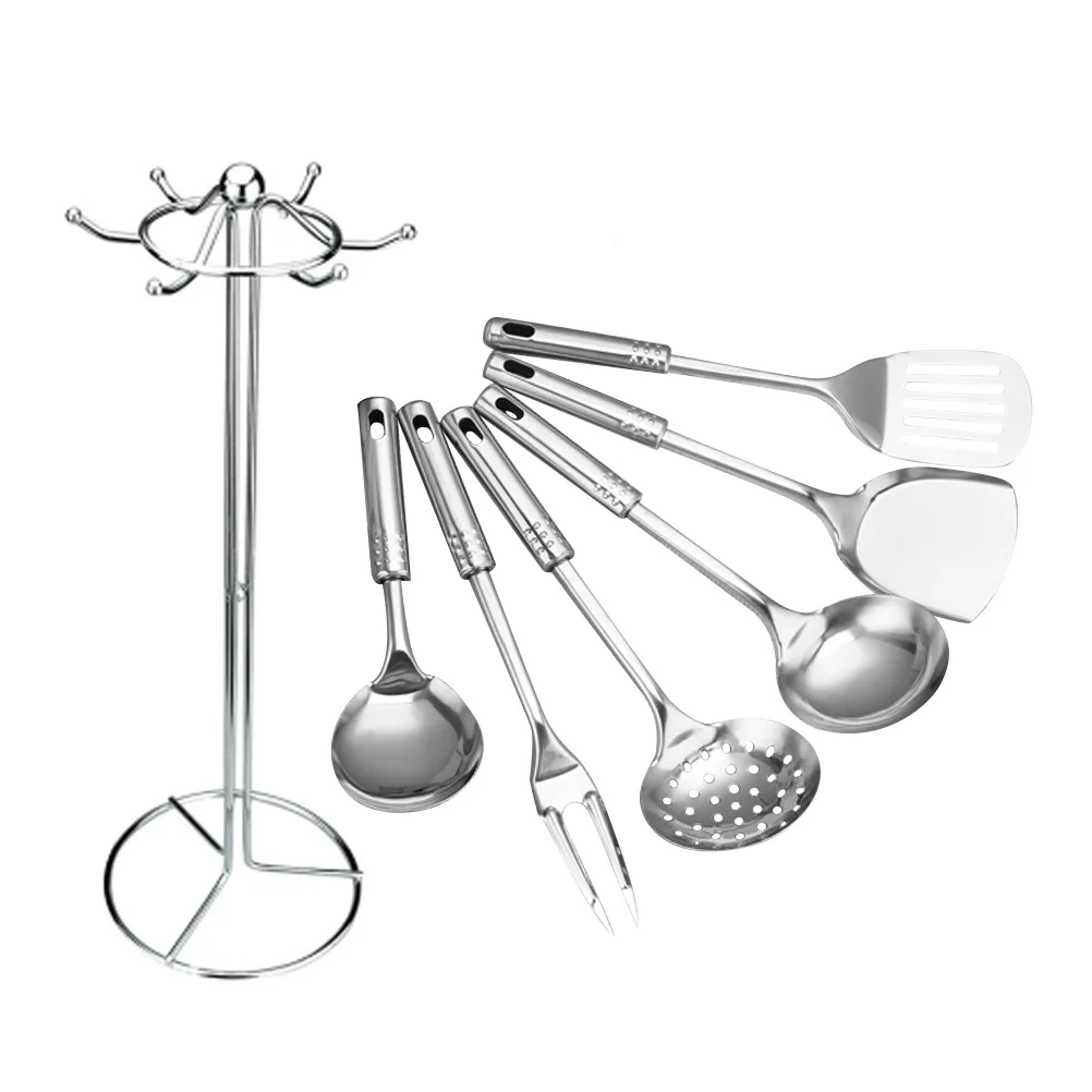 7 PCS 4x10x32cm Kitchen Utensil Set Stainless Steel Cooking Tools Non Stick Dishwasher Safe Lightweight
7 PCS 4x10x32cm Kitchen Utensil Set Stainless Steel Cooking Tools Non Stick Dishwasher Safe Lightweight