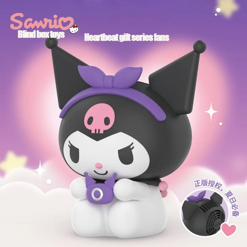 2023 New Sanrio Anime Kuromi Heart Gift Series Mini Fan Blind Box Two Adjustable Trendy Toy Girl Desktop Ornaments Birthday Gift
2023 New Sanrio Anime Kuromi Heart Gift Series Mini Fan Blind Box Two Adjustable Trendy Toy Girl Desktop Ornaments Birthday Gift