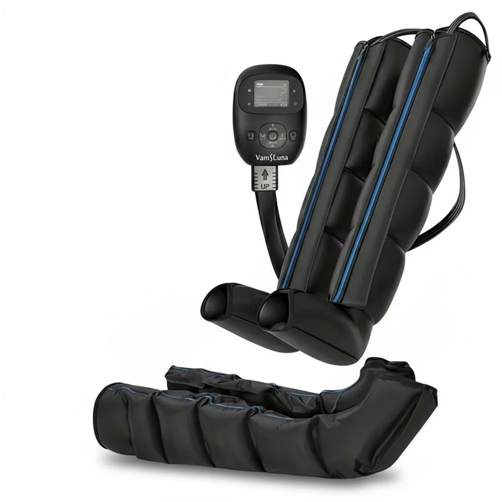 Air Compression Boots, Full Leg Massager, Rechargeable Sequential Leg Massager with Adjustable Pressure, Sports Recovery Boots
Air Compression Boots, Full Leg Massager, Rechargeable Sequential Leg Massager with Adjustable Pressure, Sports Recovery Boots