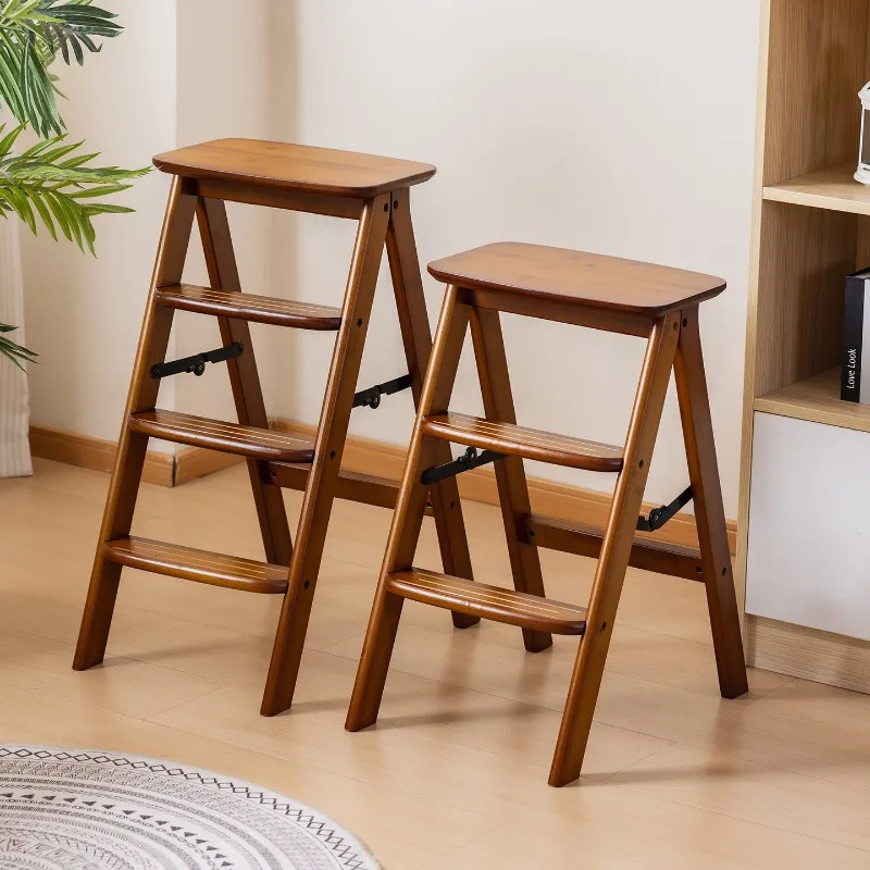 Household ladder stool Multifunctional ladder stool Thickened dual-purpose bamboo small ladder shelf Steadily climb stair stool
Household ladder stool Multifunctional ladder stool Thickened dual-purpose bamboo small ladder shelf Steadily climb stair stool