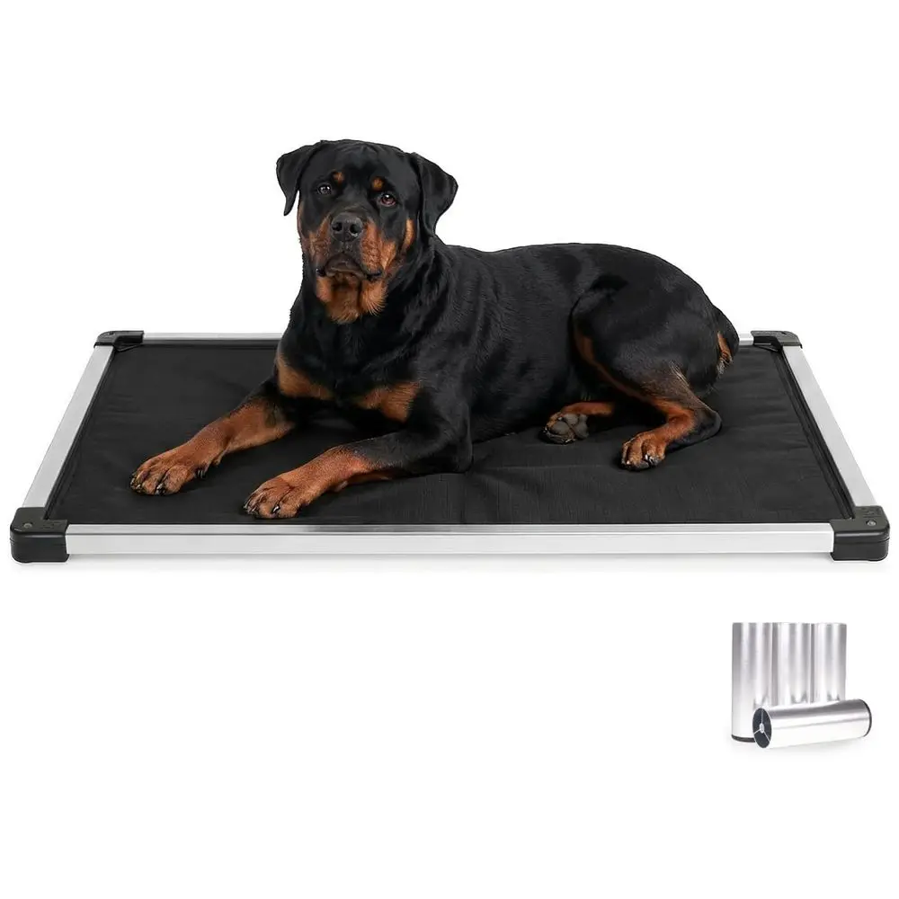 Chew Proof Armored Padded Dog Crate Bed, Virtually Indestructible, Legs Included Obsidian Black, XLarge 47 L x 29 W x 6 H
Chew Proof Armored Padded Dog Crate Bed, Virtually Indestructible, Legs Included Obsidian Black, XLarge 47 L x 29 W x 6 H
