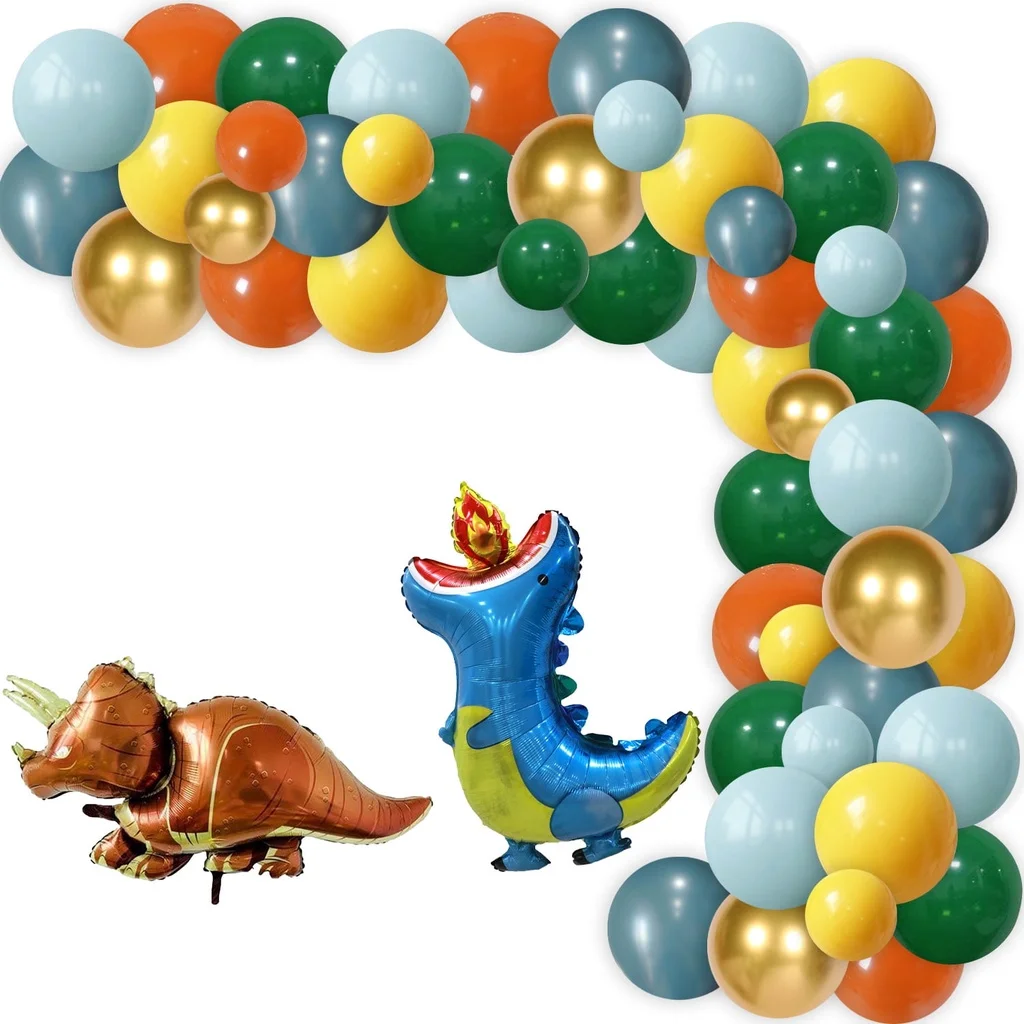 Dinosaur Party Decor Balloon Garland Arch Kit, Cartoon Dinosaur Foil Balloons for Kids Birthday Party and Baby Shower Supplies
Dinosaur Party Decor Balloon Garland Arch Kit, Cartoon Dinosaur Foil Balloons for Kids Birthday Party and Baby Shower Supplies