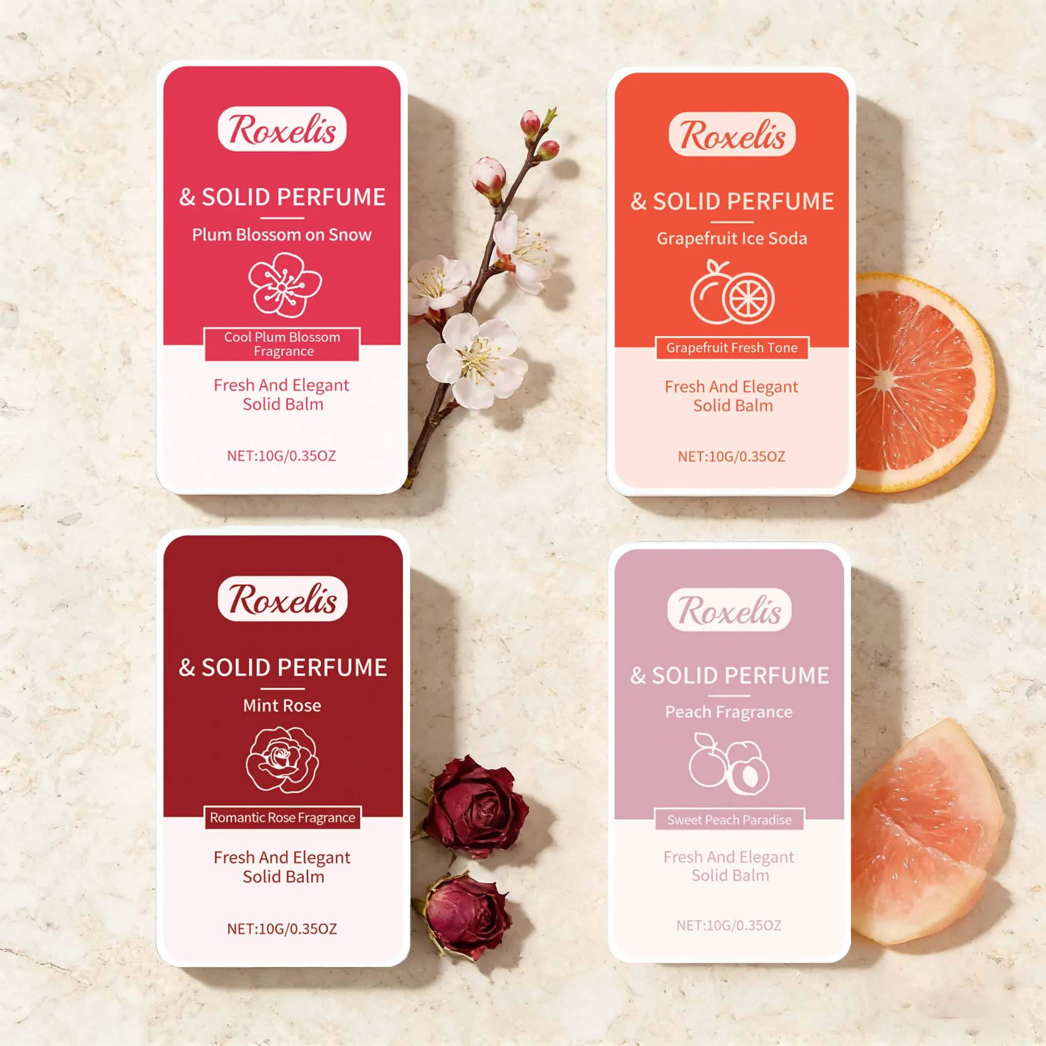 Multi Scent Solid Perfume Long Lasting Sweet Romantic Aroma Refreshing Elegant Fragrance Charming Solid Balm for Daily Dating
Multi Scent Solid Perfume Long Lasting Sweet Romantic Aroma Refreshing Elegant Fragrance Charming Solid Balm for Daily Dating