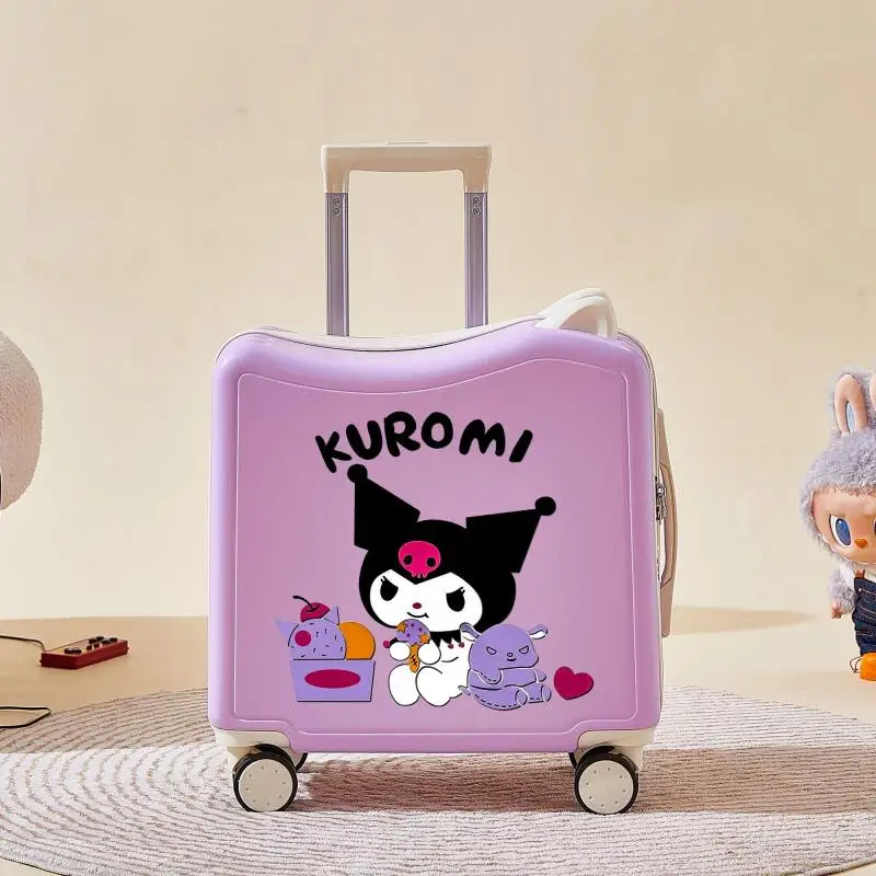 Sanrio Child Suitcase Kuromi My Melody 18-Inch 20-Inch Cartoon Riding Password Box Trolley Case Boarding Suitcase Suitcase Gifts
Sanrio Child Suitcase Kuromi My Melody 18-Inch 20-Inch Cartoon Riding Password Box Trolley Case Boarding Suitcase Suitcase Gifts