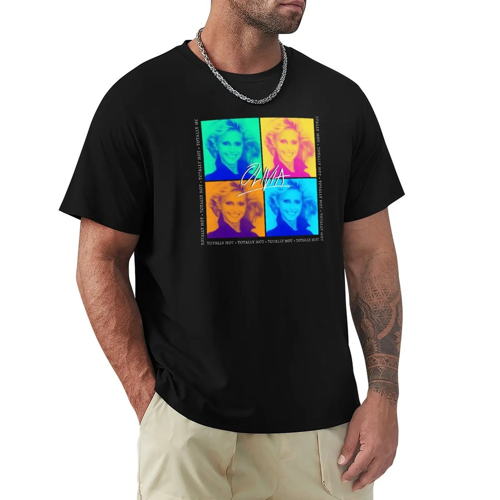 Copy of Olivia Newton-John Totally Hot Pop Art - White Type T-Shirt heavyweights aesthetic clothes Men's clothing
Copy of Olivia Newton-John Totally Hot Pop Art - White Type T-Shirt heavyweights aesthetic clothes Men's clothing