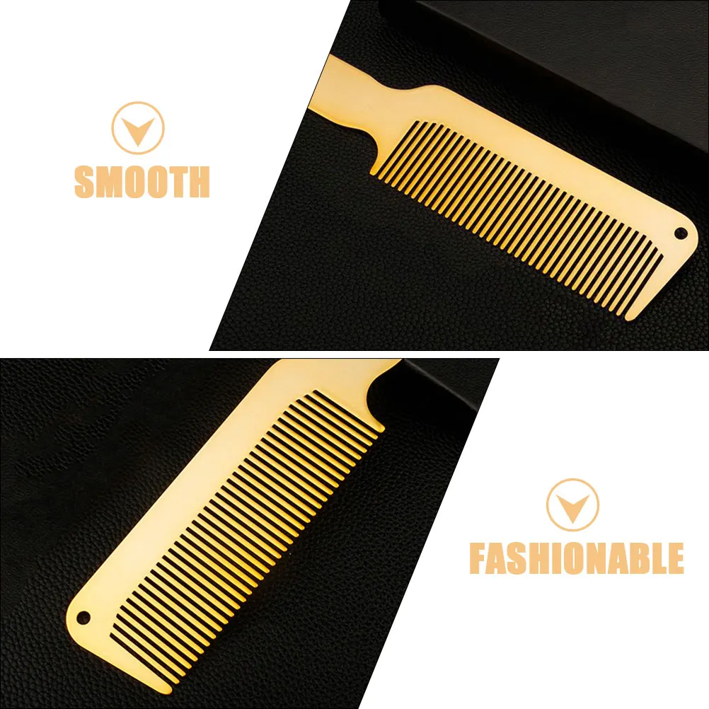 Metal Hair Comb for Men Wide Tooth Styling Fine Steel Barber Detangler Durable Strong Shape Professional Home Use Travel for Men
Metal Hair Comb for Men Wide Tooth Styling Fine Steel Barber Detangler Durable Strong Shape Professional Home Use Travel for Men