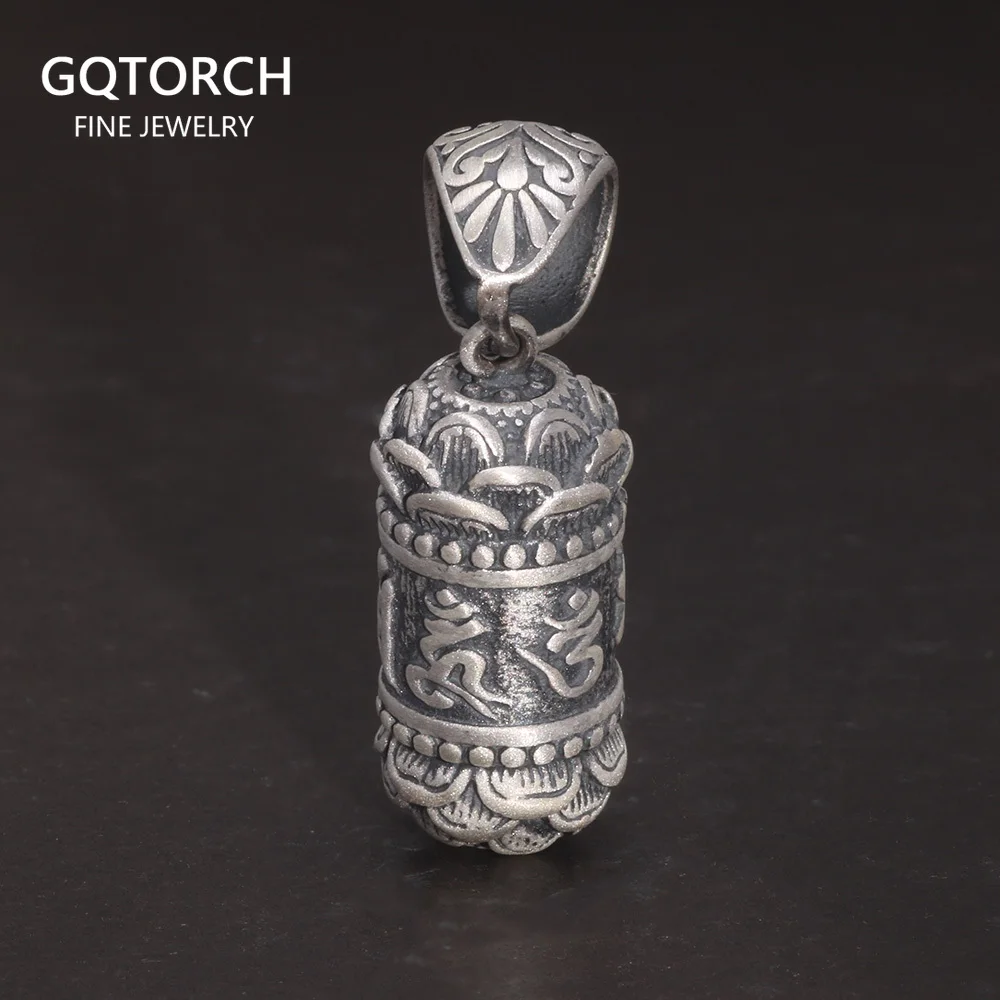 990 Thai Silver Mantra Pendant For Women And Men Buddhist Gawu Box Engraved Lotus Flower Six Words Fine Jewelry
990 Thai Silver Mantra Pendant For Women And Men Buddhist Gawu Box Engraved Lotus Flower Six Words Fine Jewelry