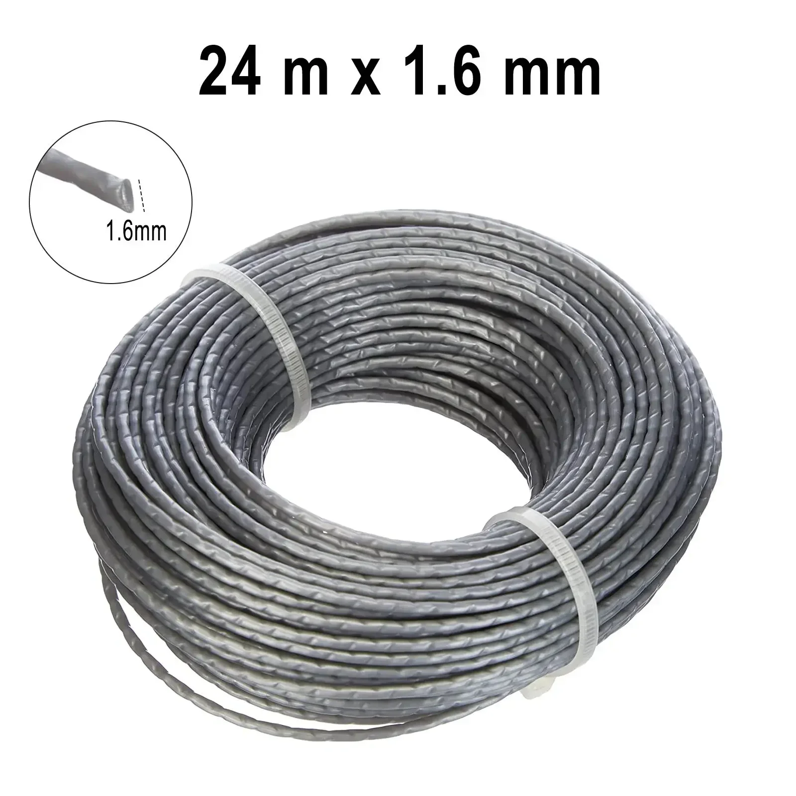 Fit Trimmer Line Spool For For Bosch Grass Cutters Features a Practical Design at a Length of 24m and Width of 1 65mm
Fit Trimmer Line Spool For For Bosch Grass Cutters Features a Practical Design at a Length of 24m and Width of 1 65mm