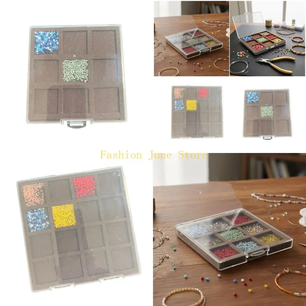 N5KA 9 Compartment Craft Organizers Scratch Resistant Surfaces Jewelry Tool
N5KA 9 Compartment Craft Organizers Scratch Resistant Surfaces Jewelry Tool