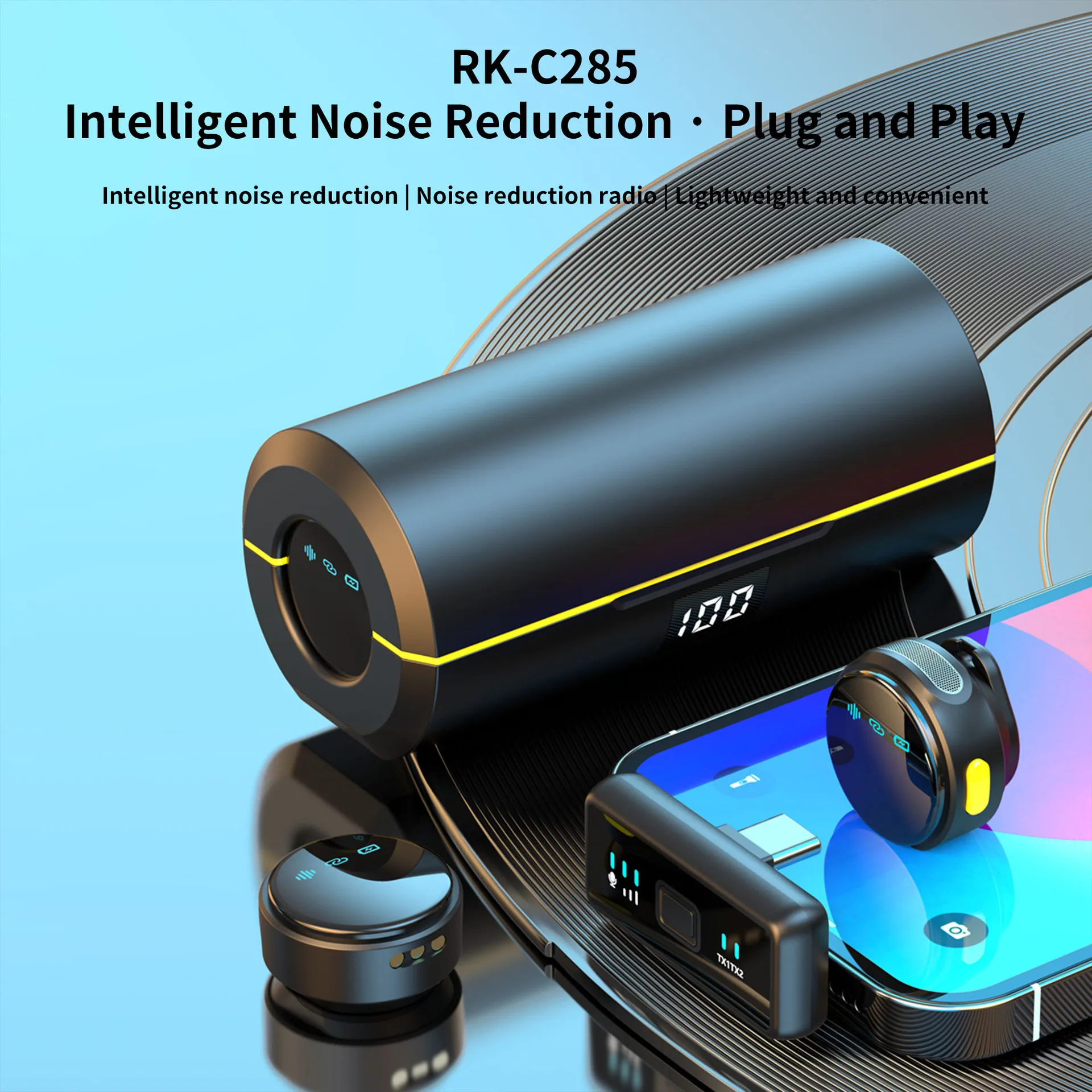 Новый беспроводной петличный микрофон Q18
Новый беспроводной петличный микрофон Q18