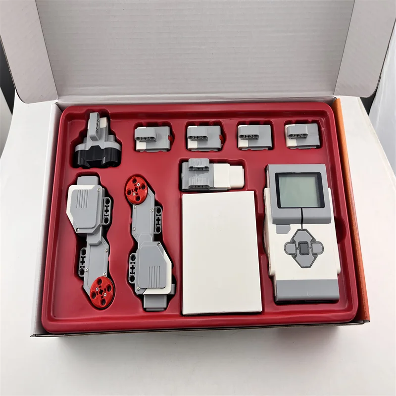 Electronic Children Educational Building Blocks Set Toy Basic Set NO. 45544 Programming Compatible With EV3
Electronic Children Educational Building Blocks Set Toy Basic Set NO. 45544 Programming Compatible With EV3