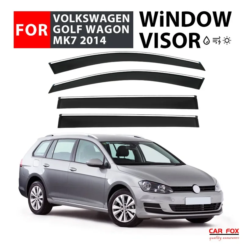 For Volkswagen VW Golf MK7 2014-2019 Wagon Window Visor Vent Shades Ventvisor Wind Deflectors Visors Rain Guard Shades Body Kit
For Volkswagen VW Golf MK7 2014-2019 Wagon Window Visor Vent Shades Ventvisor Wind Deflectors Visors Rain Guard Shades Body Kit