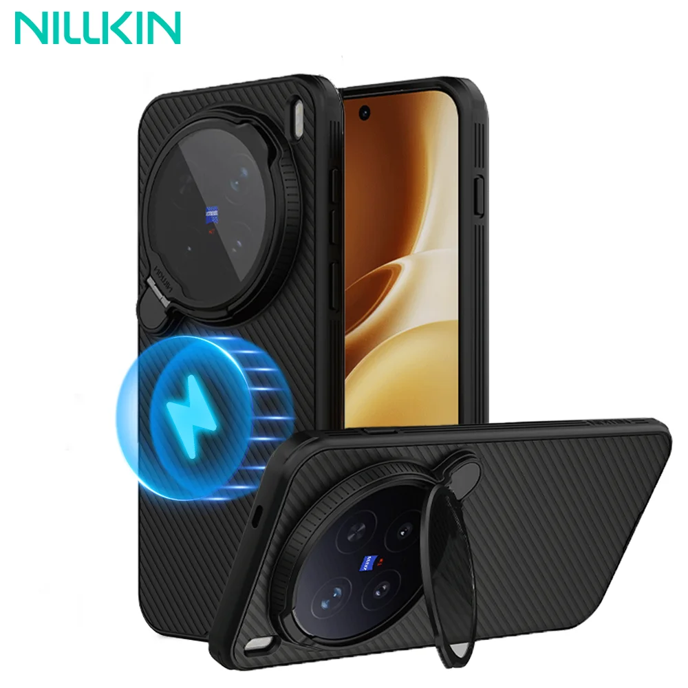 Чехол NILLKIN для Vivo X300 Pro Magsafe, чехол CamShield, опора со складной защитной подставкой для объектива, задняя крышка для Vivo X300, магнитный чехол
Чехол NILLKIN для Vivo X300 Pro Magsafe, чехол CamShield, опора со складной защитной подставкой для объектива, задняя крышка для Vivo X300, магнитный чехол