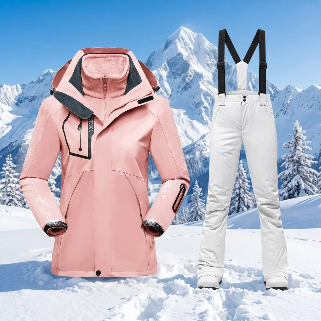 Winter Ski Suit for Women Windproof Waterproof Thicken Warm Jacket and Pants Snowboard Snow Coat Outdoor Skiing Camping Trousers
Winter Ski Suit for Women Windproof Waterproof Thicken Warm Jacket and Pants Snowboard Snow Coat Outdoor Skiing Camping Trousers
