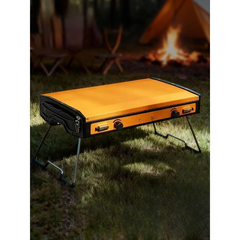 Outdoor cooker Camping picnic Full set of equipment BBQ Portable split gas stove Double head cassette stove
Outdoor cooker Camping picnic Full set of equipment BBQ Portable split gas stove Double head cassette stove