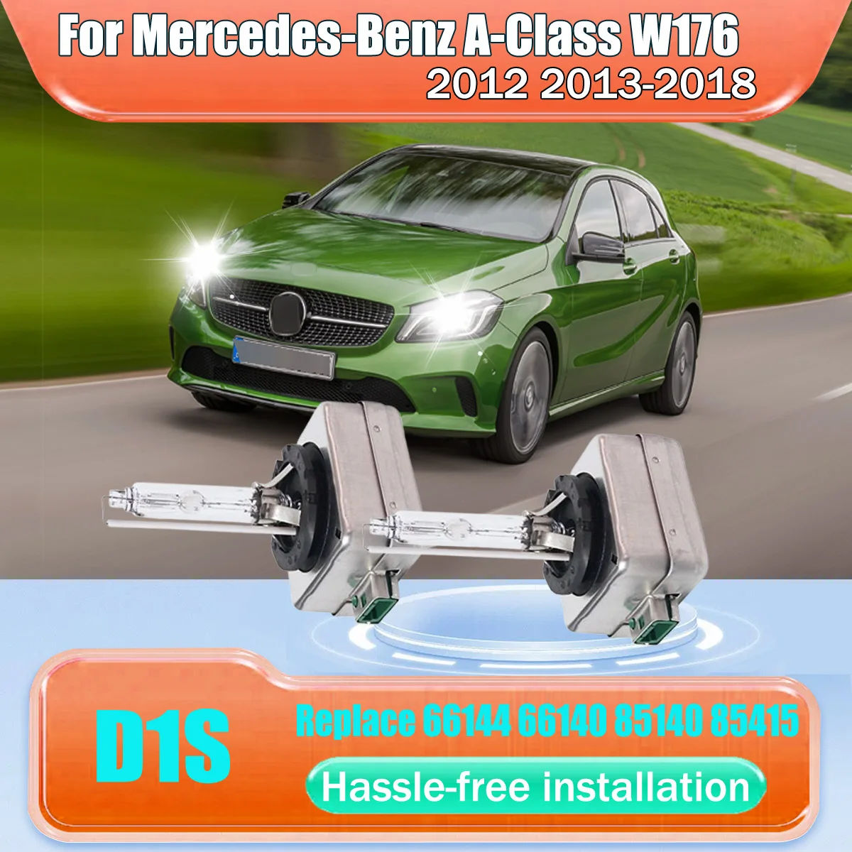 HID Headlamps D1S Bulbs-Quality Assurance with Precision Engineering For Mercedes-Benz A-Class W176 2012-2015 2016 2017 2018
HID Headlamps D1S Bulbs-Quality Assurance with Precision Engineering For Mercedes-Benz A-Class W176 2012-2015 2016 2017 2018