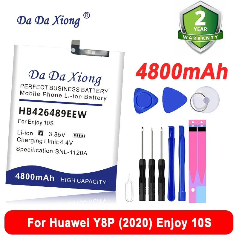 HB 526488 EEW HB 426489 Аккумулятор EEW для Huawei P Smart 2021 Y8P (2020) Y8 Prime 2020 Enjoy 10S 20 SE Honor 10x Lite + набор инструментов
HB 526488 EEW HB 426489 Аккумулятор EEW для Huawei P Smart 2021 Y8P (2020) Y8 Prime 2020 Enjoy 10S 20 SE Honor 10x Lite + набор инструментов