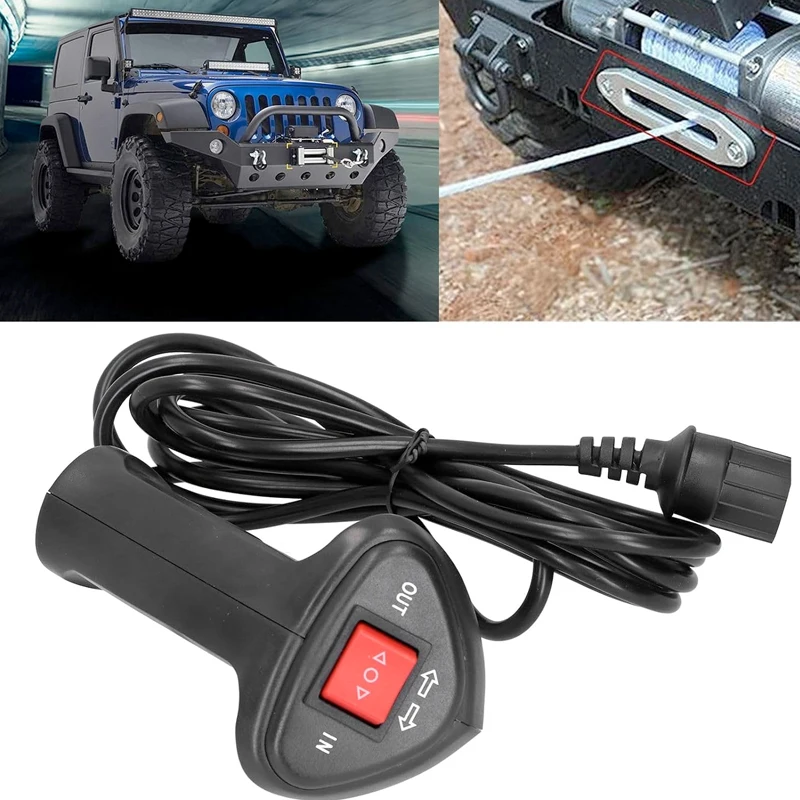 Winch Remote Controller 3Pin Plug Plastic Electric Winch Remote Control Controller for Car Off‑Road Vehicle Winch Remote
Winch Remote Controller 3Pin Plug Plastic Electric Winch Remote Control Controller for Car Off‑Road Vehicle Winch Remote