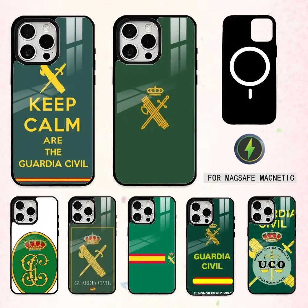 S-spanish G-guard Civil Emblem Phone Case For iPhone17,16,15,14,13,12,11 Plus,Pro Max Magnetic For Magsafe Wireless Charging
S-spanish G-guard Civil Emblem Phone Case For iPhone17,16,15,14,13,12,11 Plus,Pro Max Magnetic For Magsafe Wireless Charging