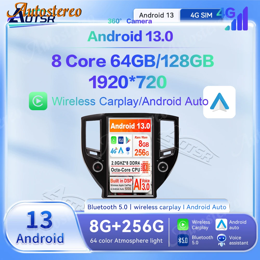 13,6 дюймов Android 13 Qualcomm 665 для Toyota Crown 2015-2018 сенсорный автомобильный экран навигация Apple Carplay автомобильное радио мультимедийный плеер
13,6 дюймов Android 13 Qualcomm 665 для Toyota Crown 2015-2018 сенсорный автомобильный экран навигация Apple Carplay автомобильное радио мультимедийный плеер