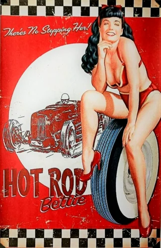Bettie страница Pinup стильный металлический знак, горячий стержень Bettie 12 дюймов x 8 дюймов (повторная печать)
Bettie страница Pinup стильный металлический знак, горячий стержень Bettie 12 дюймов x 8 дюймов (повторная печать)