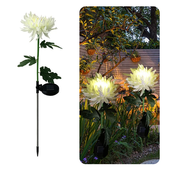 Solar Chrysanthemum Light Garden Pile Lamp Outdoor LED Solar Flower Landscape Light Patio Yard Walkway Decoration Lighting 1PC
Solar Chrysanthemum Light Garden Pile Lamp Outdoor LED Solar Flower Landscape Light Patio Yard Walkway Decoration Lighting 1PC