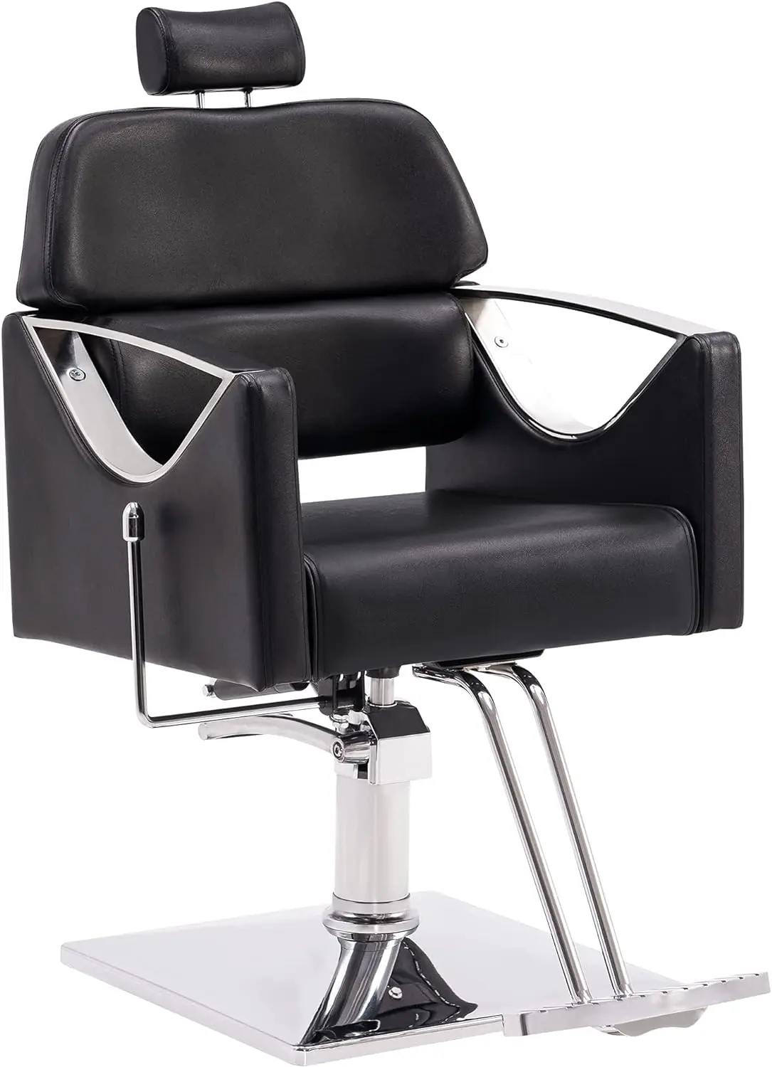 Мебель для парикмахерской BarberPub, классическое кресло с откидывающейся спинкой, кожаное парикмахерское кресло, сверхмощное оборудование для парикмахерской и спа-салона (черное)
Мебель для парикмахерской BarberPub, классическое кресло с откидывающейся спинкой, кожаное парикмахерское кресло, сверхмощное оборудование для парикмахерской и спа-салона (черное)