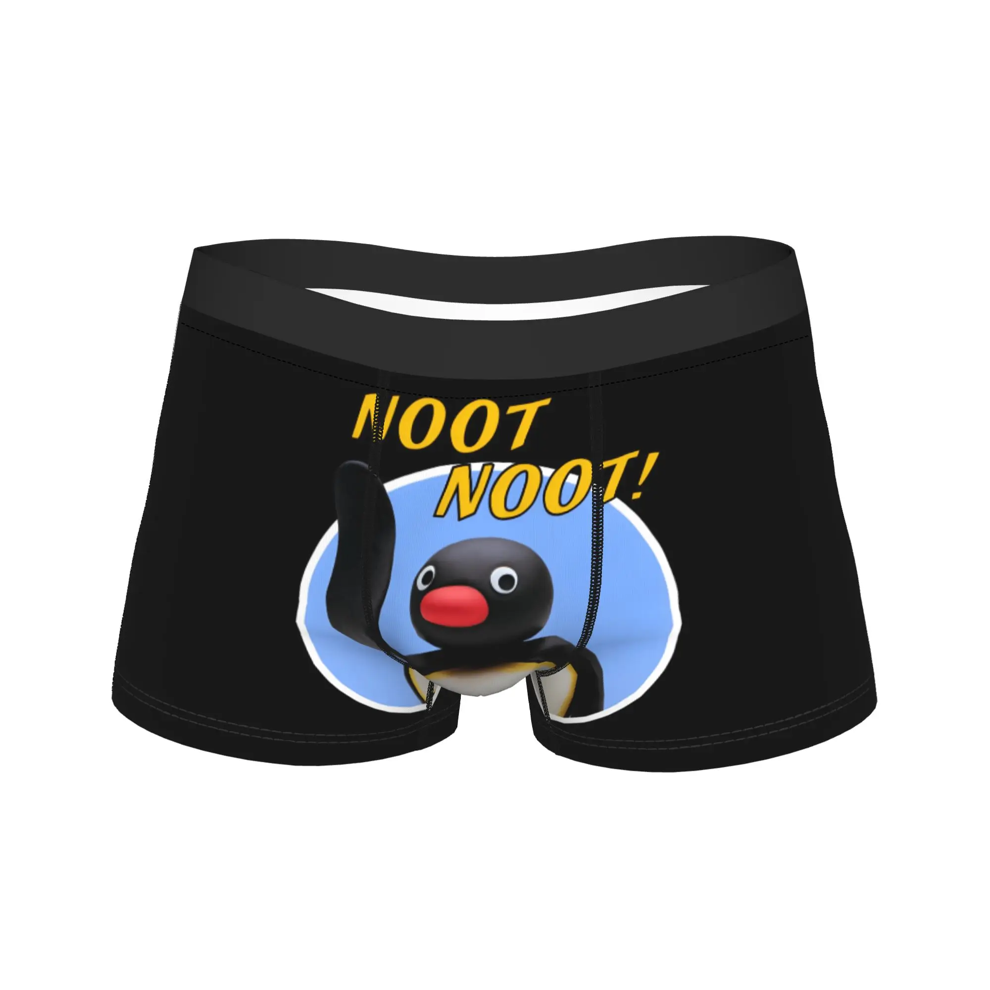 Noot Noot Pingu Funny Pingu Meme Underwear Novelty Underpants Printing Shorts Briefs For Men 3D Pouch Plus Size Boxershorts
Noot Noot Pingu Funny Pingu Meme Underwear Novelty Underpants Printing Shorts Briefs For Men 3D Pouch Plus Size Boxershorts