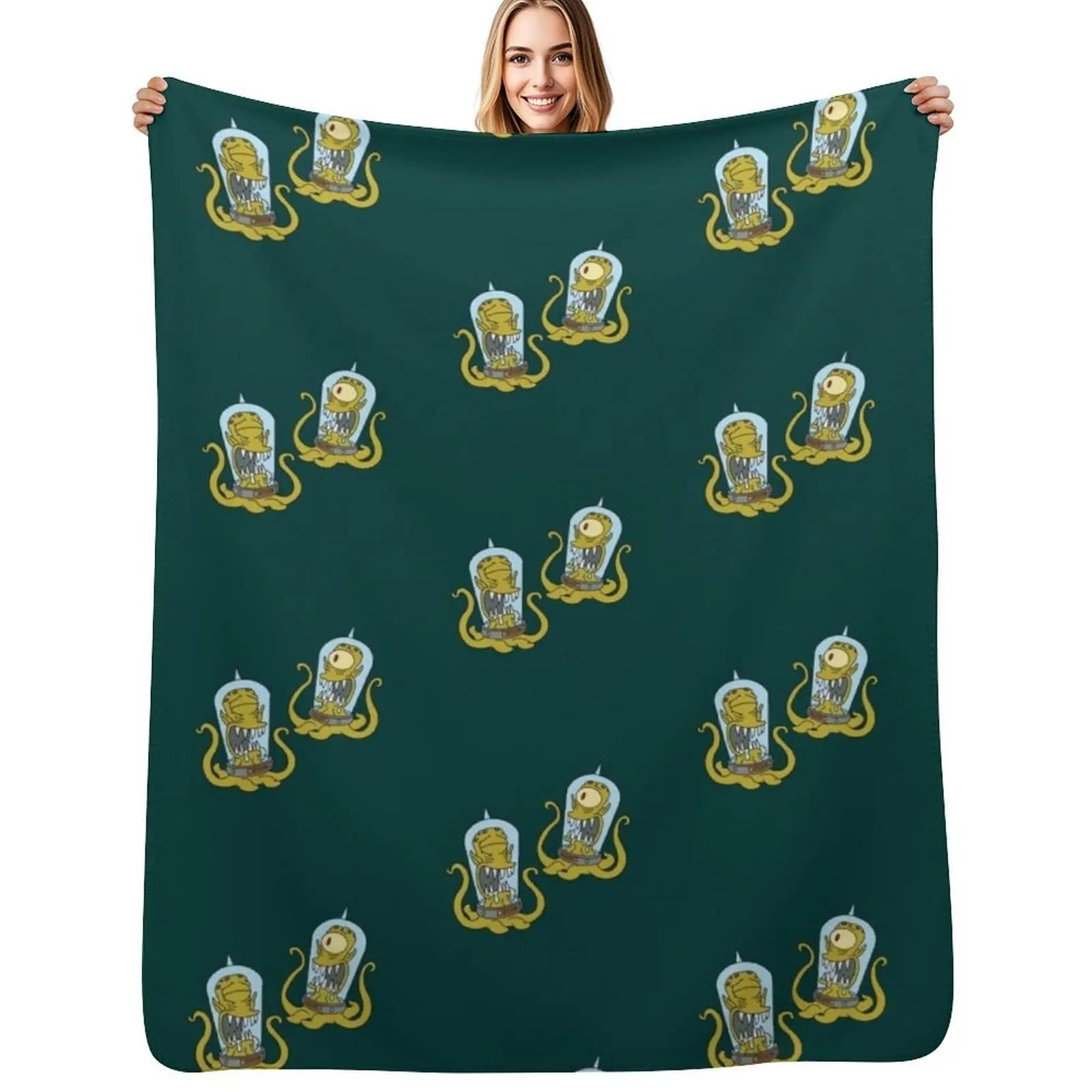 Kang and Kodos Treehouse of Horror 1 Throw Blanket Soft Comfort Blanket for Reading Watching TV
Kang and Kodos Treehouse of Horror 1 Throw Blanket Soft Comfort Blanket for Reading Watching TV