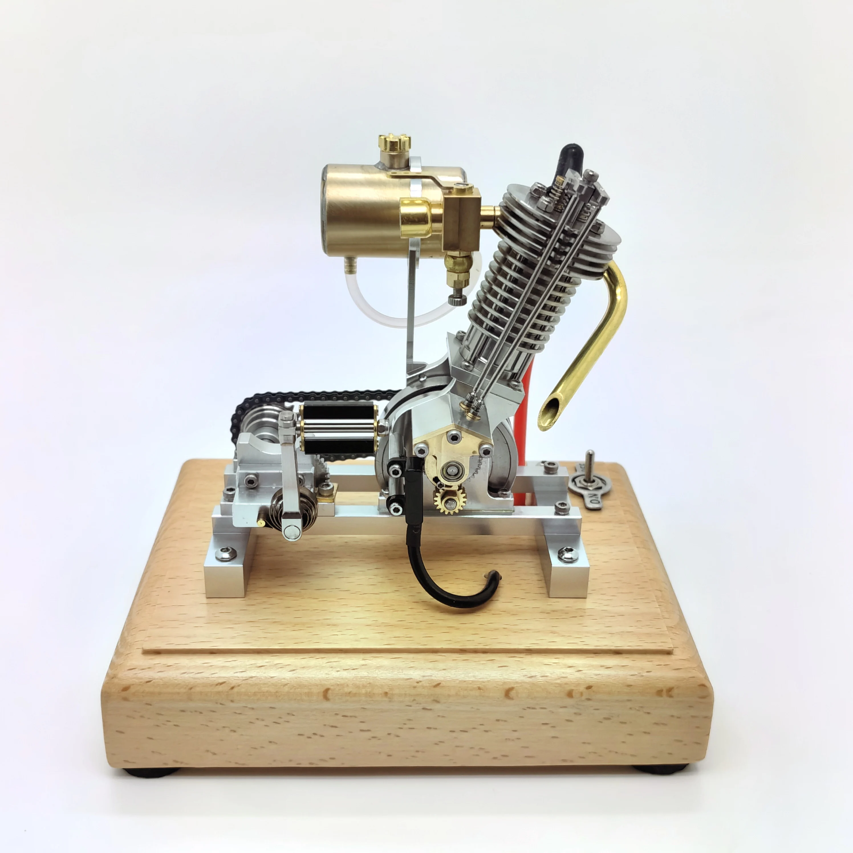 H09 Mini Single Cylinder Four-Stroke Gasoline Engine Model Kit for Motorcycles Men Toy
H09 Mini Single Cylinder Four-Stroke Gasoline Engine Model Kit for Motorcycles Men Toy