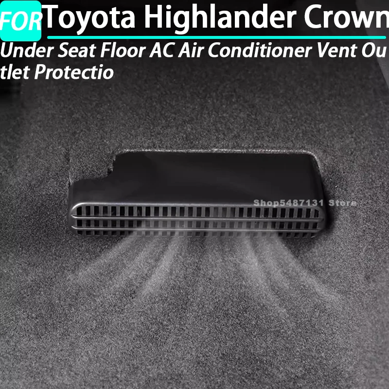 Защита вентиляционного отверстия кондиционера под сиденьем для Toyota Highlander, аксессуары для интерьера 2022 2023 2024 2025
Защита вентиляционного отверстия кондиционера под сиденьем для Toyota Highlander, аксессуары для интерьера 2022 2023 2024 2025