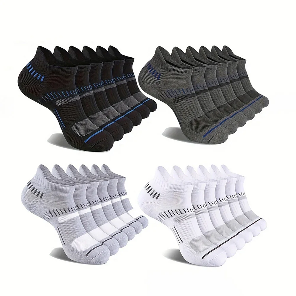 6/24 Pairs Sports Socks For Men Women Breathable Running Fitness Compression Socks Professional Marathon Quick Dry Socks Elastic
6/24 Pairs Sports Socks For Men Women Breathable Running Fitness Compression Socks Professional Marathon Quick Dry Socks Elastic