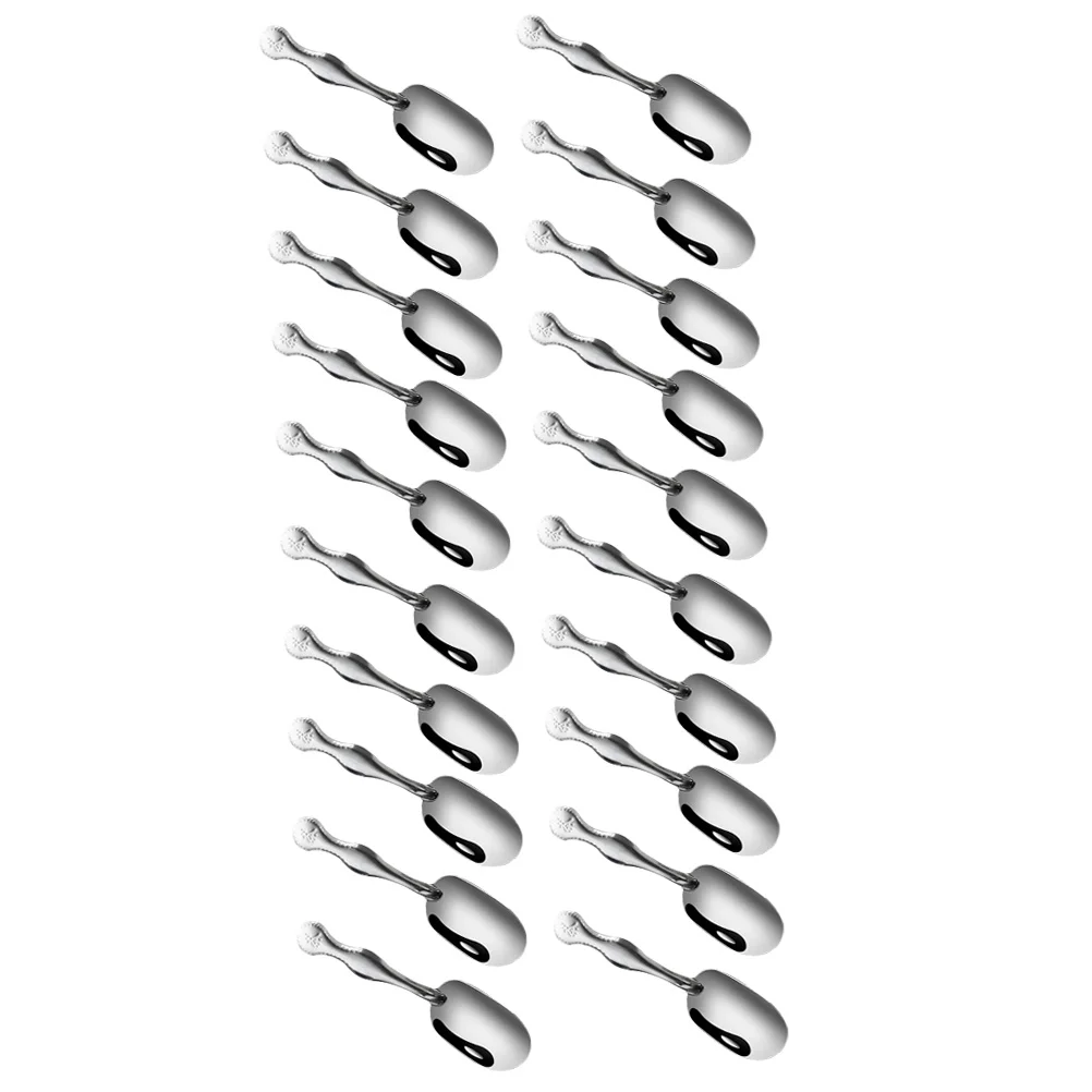 30pcs Stainless Steel Tea Spoons Teaspoons Loose Leaf Scoops Safe Use Fashion Design Comfortable Handle Smooth Surface
30pcs Stainless Steel Tea Spoons Teaspoons Loose Leaf Scoops Safe Use Fashion Design Comfortable Handle Smooth Surface
