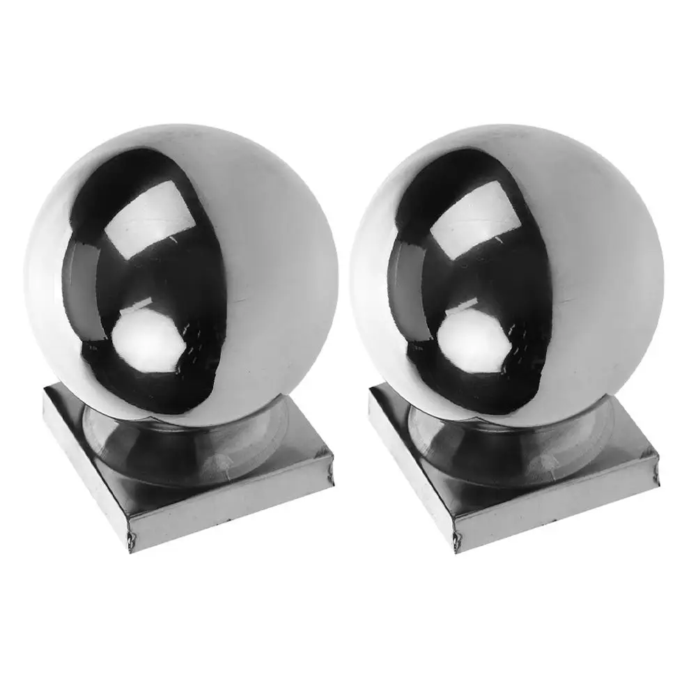 2Pcs StainlessSteelBall RoundFencePostCap NewelColumn SquareSilver Deck HandRailBall ForStairs Railings Fences IndoorDecorations
2Pcs StainlessSteelBall RoundFencePostCap NewelColumn SquareSilver Deck HandRailBall ForStairs Railings Fences IndoorDecorations