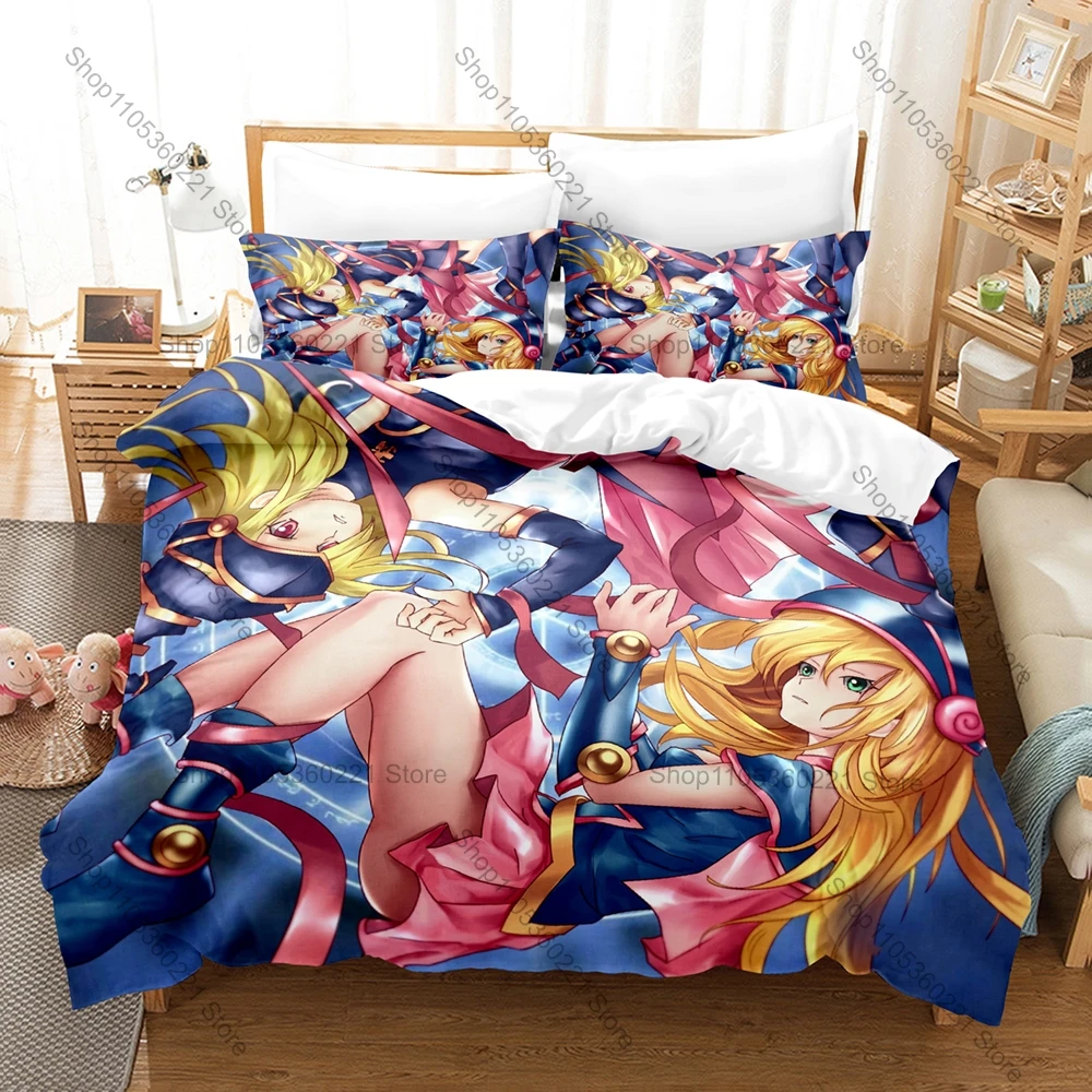 Yu Gi Oh Bedding Set 3Pcs 3D Printed Kpop Duvet Cover & Pillowcases Soft Microfiber Bed Set for Fans Bedroom Decor
Yu Gi Oh Bedding Set 3Pcs 3D Printed Kpop Duvet Cover & Pillowcases Soft Microfiber Bed Set for Fans Bedroom Decor
