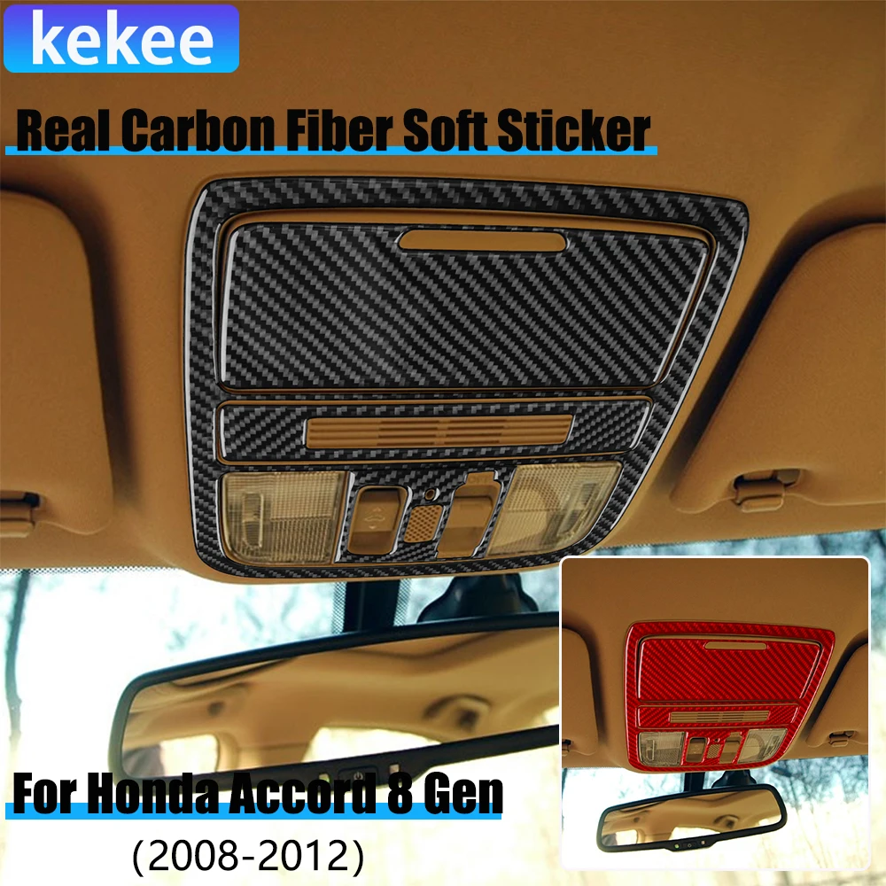 Real Carbon Fiber Car Accessories Reading Light Cover Modified Soft Sticker For Honda Accord 8th Gen 2008 2009 2010 2011 2012
Real Carbon Fiber Car Accessories Reading Light Cover Modified Soft Sticker For Honda Accord 8th Gen 2008 2009 2010 2011 2012
