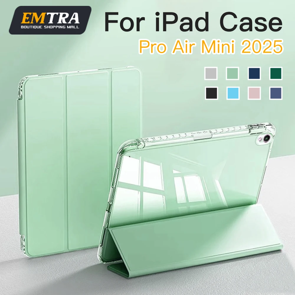 2025 for IPad Air 11 Case IPad 10th Generation 11th A16 10th Cover Gen IPad Pro12.9 11 7 10.9in 12.9 M4 M3 M2 Pencil Holder Case
2025 for IPad Air 11 Case IPad 10th Generation 11th A16 10th Cover Gen IPad Pro12.9 11 7 10.9in 12.9 M4 M3 M2 Pencil Holder Case