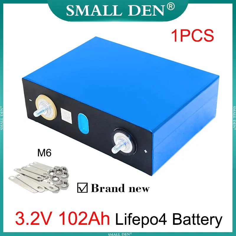 3.2V 102Ah Lifepo4 Rechargeable Battery Grade A 3C High Power Cell DIY 12V 24V E-scooter Golf Cart Yacht Solar Inverter Off-Road
3.2V 102Ah Lifepo4 Rechargeable Battery Grade A 3C High Power Cell DIY 12V 24V E-scooter Golf Cart Yacht Solar Inverter Off-Road
