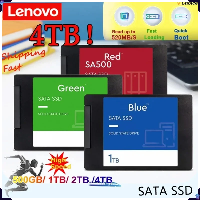 Lenovo 4TB SSD External Hard Disk For Internal Hard Drive Sata3 Interface Portable High Speed Solid State Drive For Laptop
Lenovo 4TB SSD External Hard Disk For Internal Hard Drive Sata3 Interface Portable High Speed Solid State Drive For Laptop