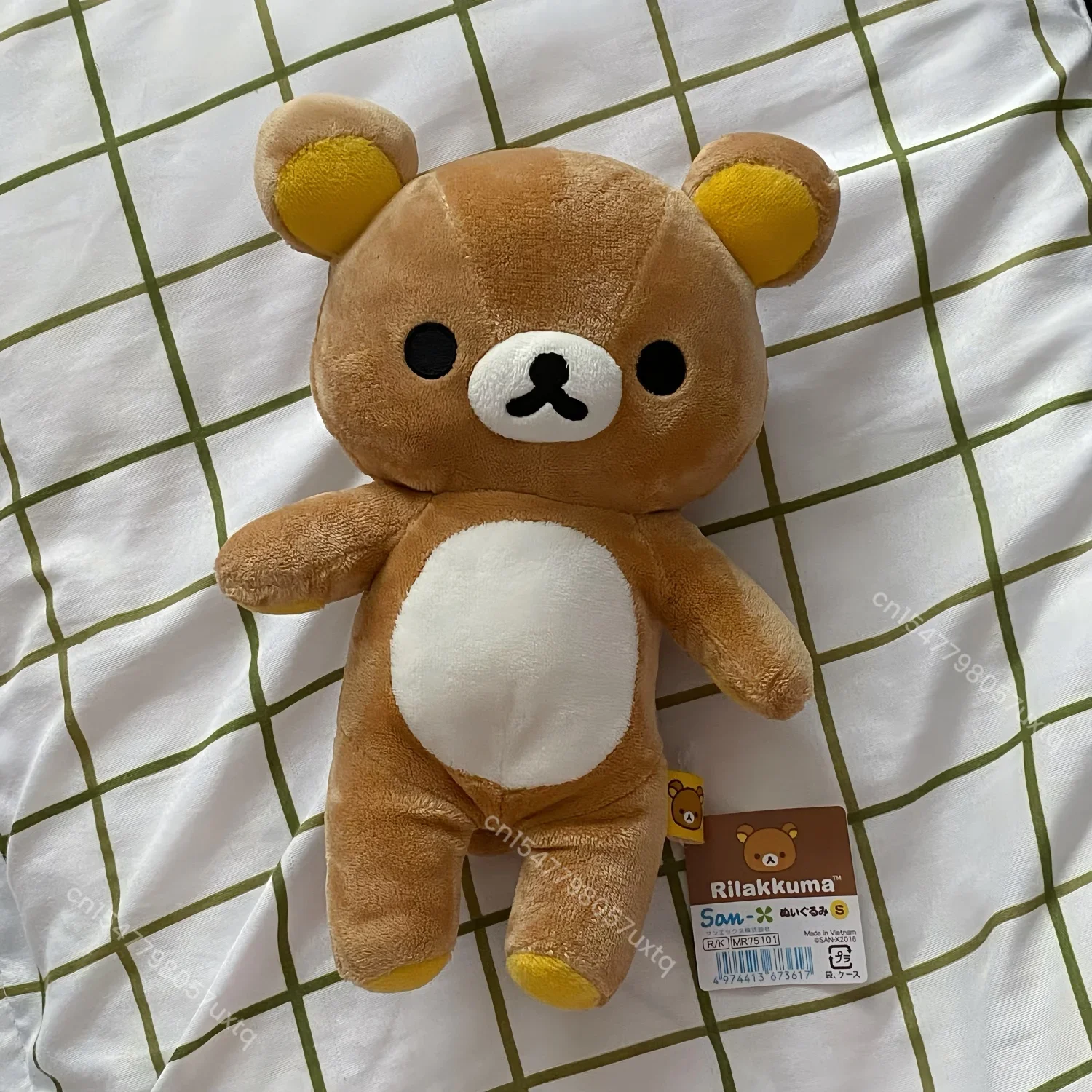 With Tag Classic Rilakkuma Plush Toy Brown Bear Stuffed Animal Soft Japanese Style Doll for Home Decor Girls Birthday Gift
With Tag Classic Rilakkuma Plush Toy Brown Bear Stuffed Animal Soft Japanese Style Doll for Home Decor Girls Birthday Gift