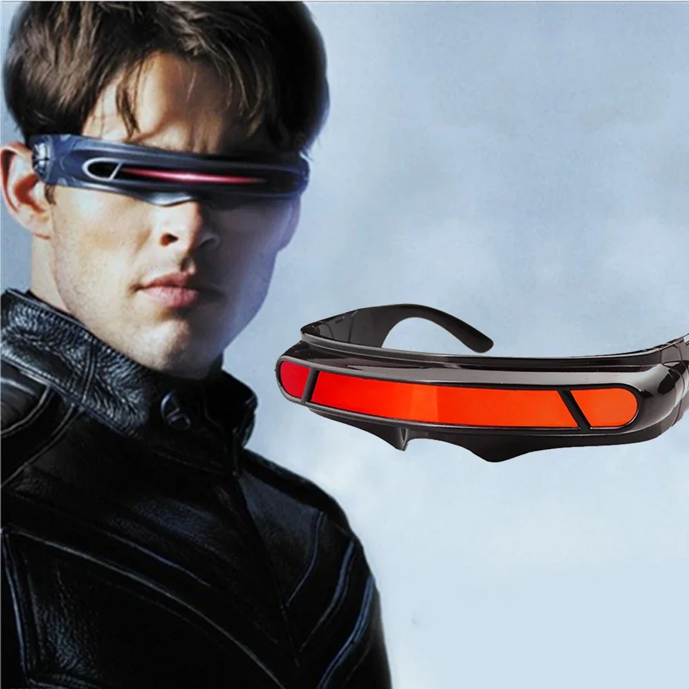 DBYLXMN x-man sunglasses X-men Cyclops Cosplay Polarized Sunglasses for Men Women Memory Material Shield Designer Sunglasses
DBYLXMN x-man sunglasses X-men Cyclops Cosplay Polarized Sunglasses for Men Women Memory Material Shield Designer Sunglasses