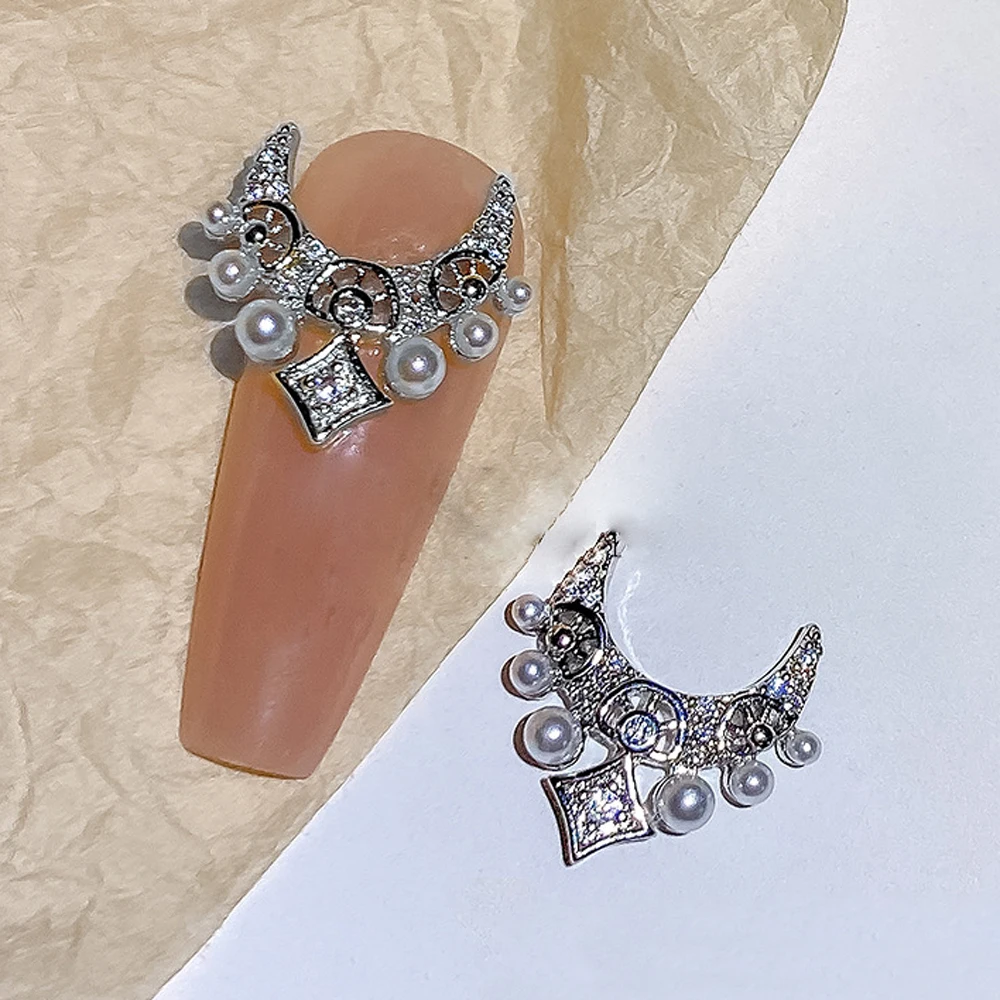 10pcs Luxury Alloy Nail Art Charm 3D Metal Gold/Silver Baroque Planet Pearl Nail Decoration DIY Retro Manicure Accessories
10pcs Luxury Alloy Nail Art Charm 3D Metal Gold/Silver Baroque Planet Pearl Nail Decoration DIY Retro Manicure Accessories